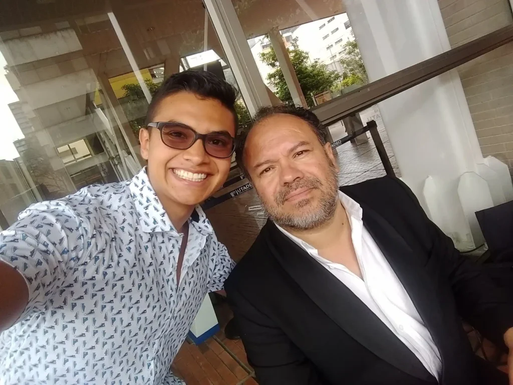 Juan Carlos Rivas "El Chato" y Anderson Carranza