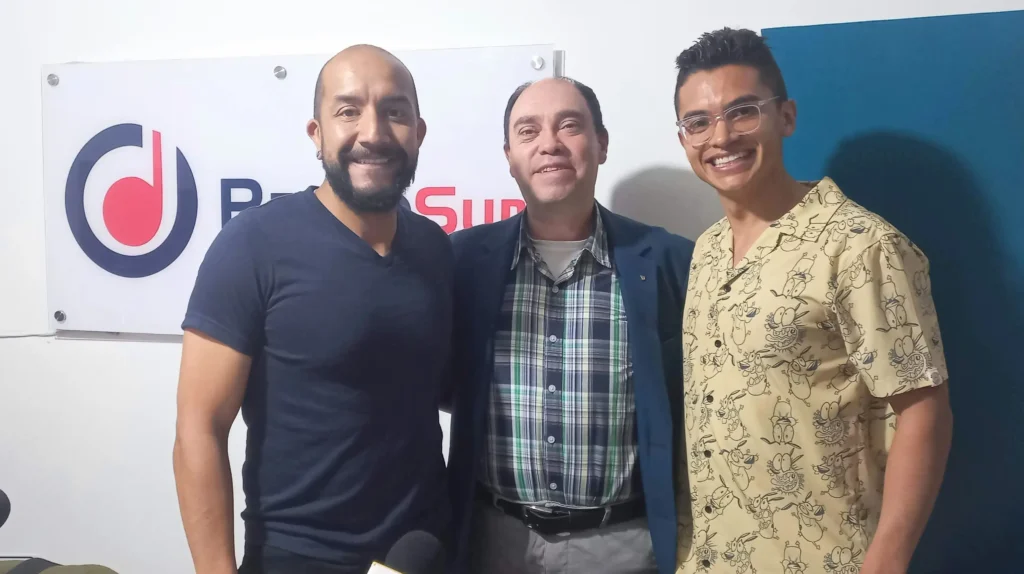 Leonardo Simarra, Jorge Londoño, Anderson Carranza